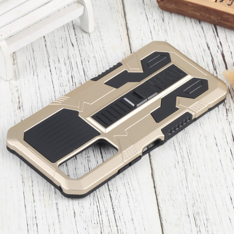 For vivo Y51 2020 December Vanguard Warrior All Inclusive Double-color Shockproof TPU + PC Phone Case with Holder