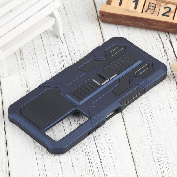 For vivo Y51 2020 December Vanguard Warrior All Inclusive Double-color Shockproof TPU + PC Phone Case with Holder