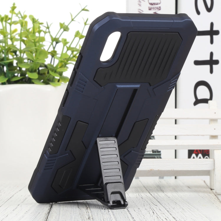 For vivo Y91i Indonesia Version / Y91C Vanguard Warrior All Inclusive Double-color Shockproof TPU + PC Phone Case with Holder