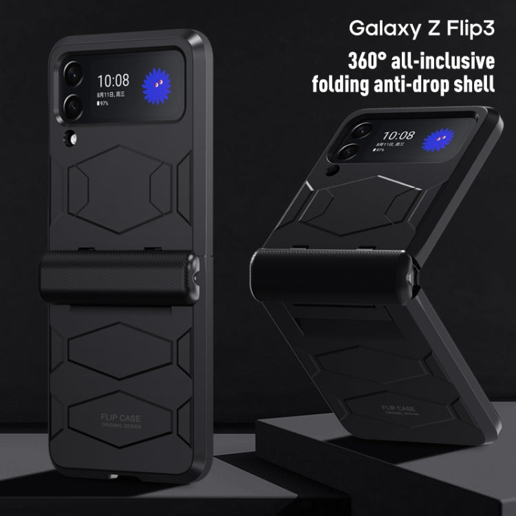 For Samsung Galaxy Z Flip3 5G Battle Armor Anti-drop PC Phone Case