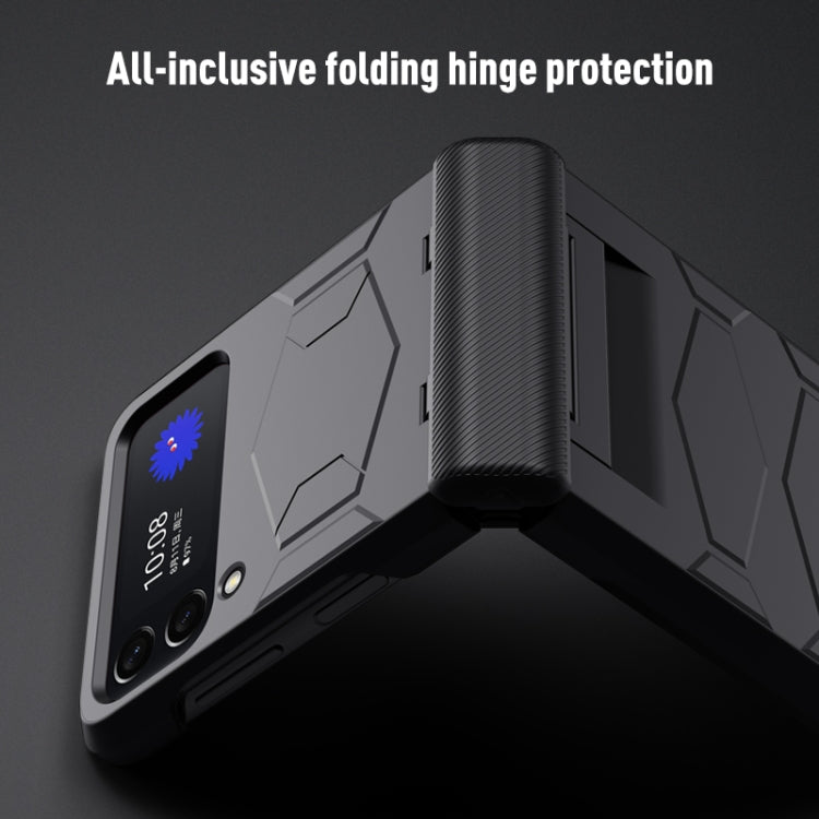 For Samsung Galaxy Z Flip3 5G Battle Armor Anti-drop PC Phone Case