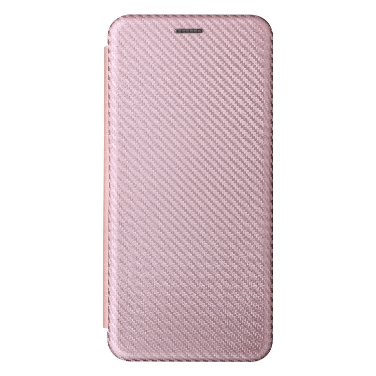 For TCL 10 SE Carbon Fiber Texture Leather Phone Case with Card Slot