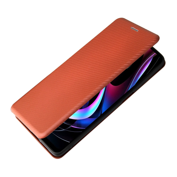 For Motorola Edge 2021 Carbon Fiber Texture Leather Phone Case with Card Slot