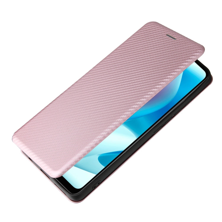 For Motorola Moto G60S Carbon Fiber Texture Leather Phone Case with Card Slot