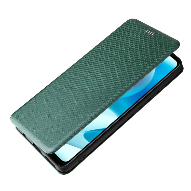 For Motorola Moto G60S Carbon Fiber Texture Leather Phone Case with Card Slot