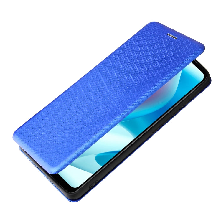 For Motorola Moto G60S Carbon Fiber Texture Leather Phone Case with Card Slot