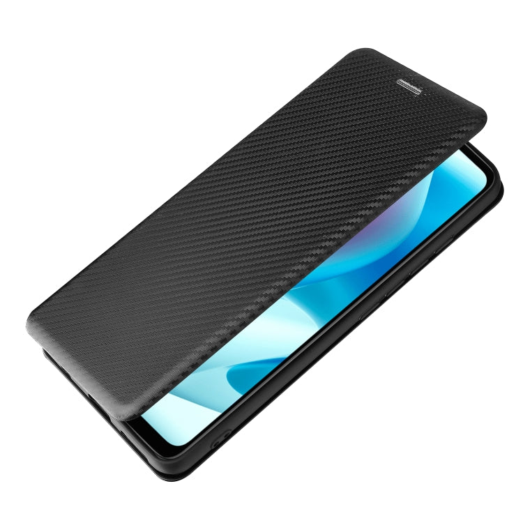 For Motorola Moto G60S Carbon Fiber Texture Leather Phone Case with Card Slot