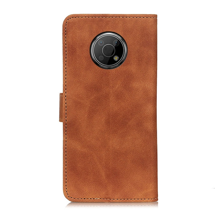 For Nokia G300 KHAZNEH Retro Texture Horizontal Flip Leather Phone Case