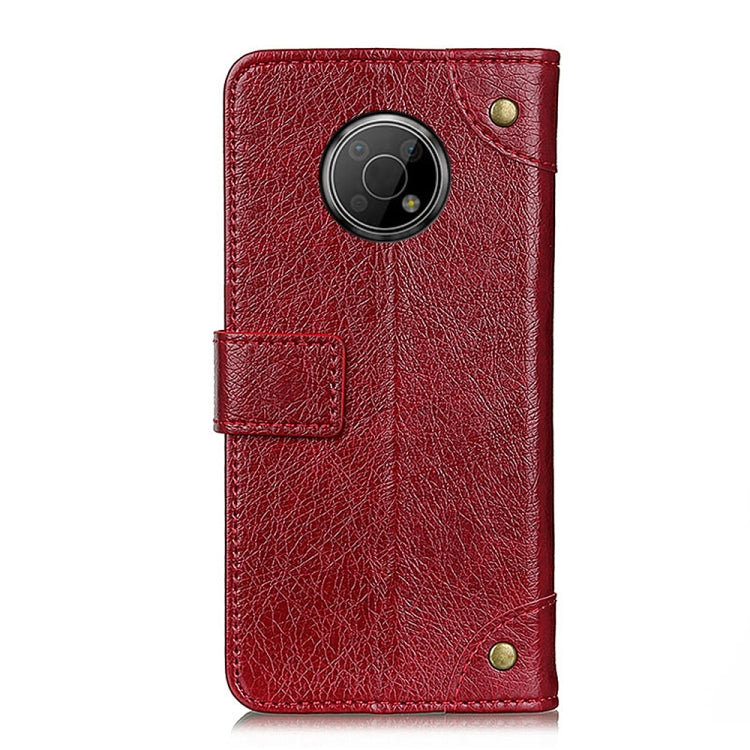 For Nokia G300 Copper Buckle Nappa Texture Horizontal Flip Leather Phone Case