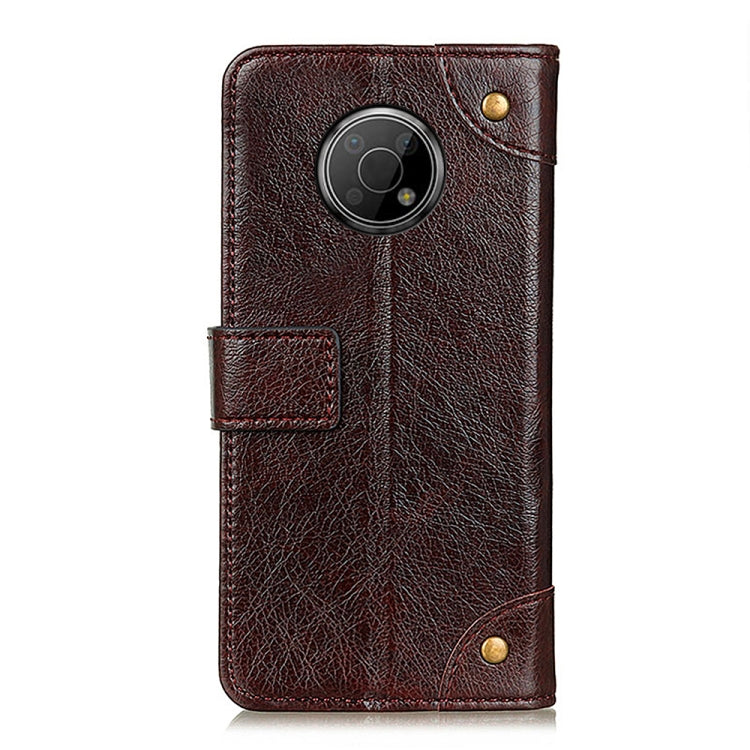 For Nokia G300 Copper Buckle Nappa Texture Horizontal Flip Leather Phone Case