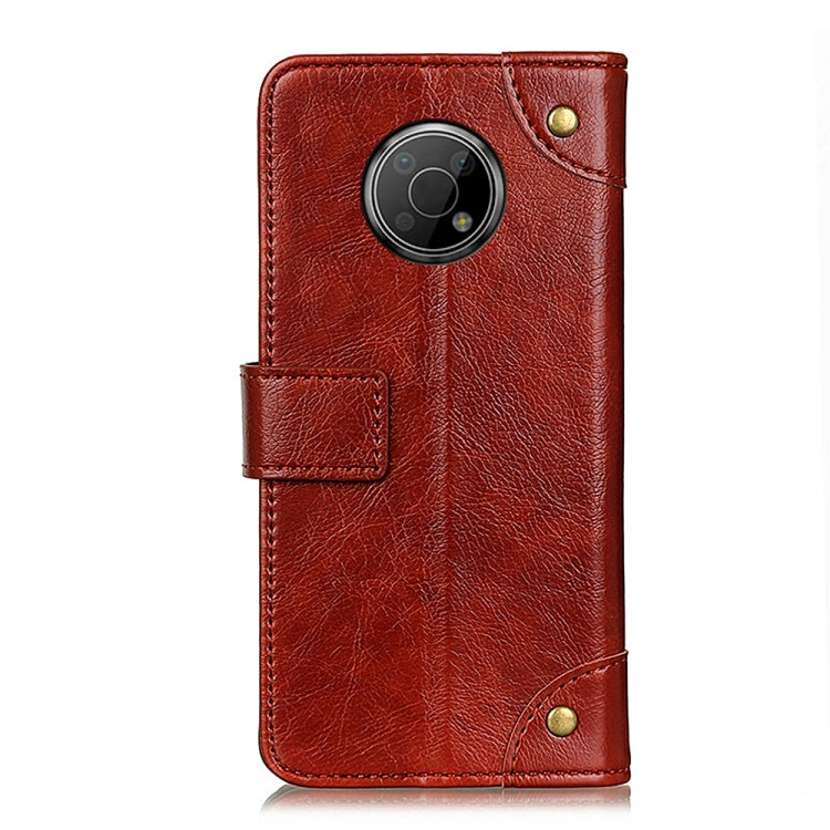 For Nokia G300 Copper Buckle Nappa Texture Horizontal Flip Leather Phone Case