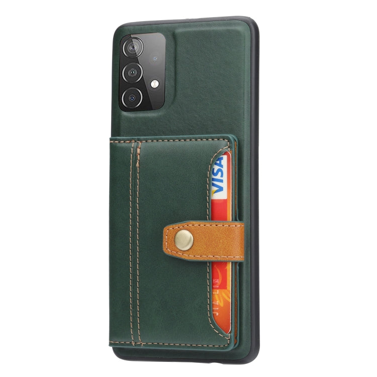 For Samsung Galaxy A53 5G Calfskin Color Matching TPU + PU Phone Case