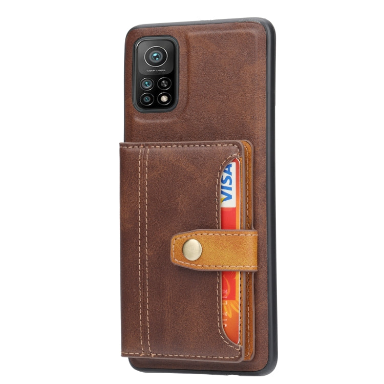 For Xiaomi Redmi Note 11 5G CN Version Calfskin Color Matching TPU + PU Phone Case