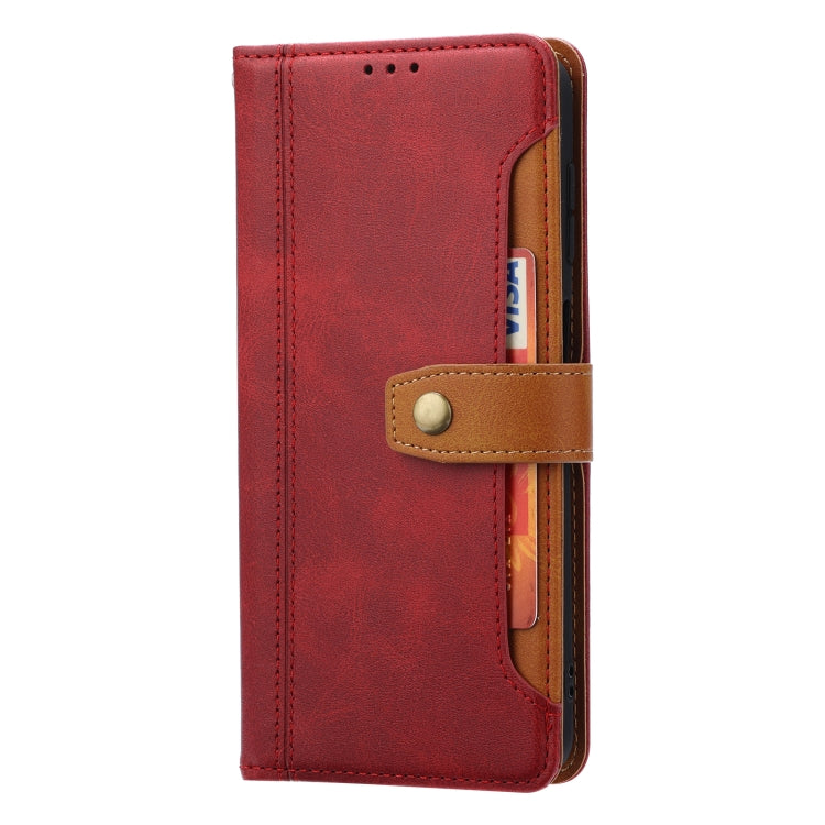 For Samsung Galaxy A13 5G Calf Texture Double Fold Leather Phone Case