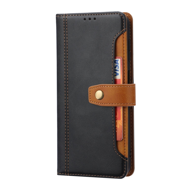 For Samsung Galaxy A13 5G Calf Texture Double Fold Leather Phone Case
