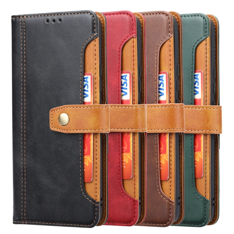 For Samsung Galaxy S22 Ultra 5G Calf Texture Double Fold Leather Phone Case