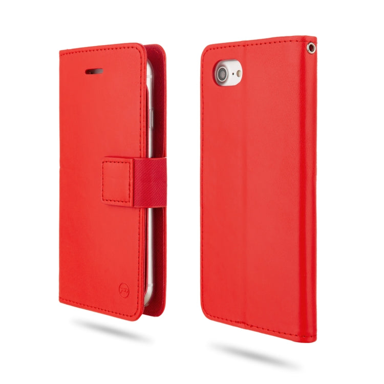For iPhone SE 2020 & 8 & 7 & 6 ROAR Shockproof PU + TPU Horizontal Flip Leather Case with Holder & Card Slots