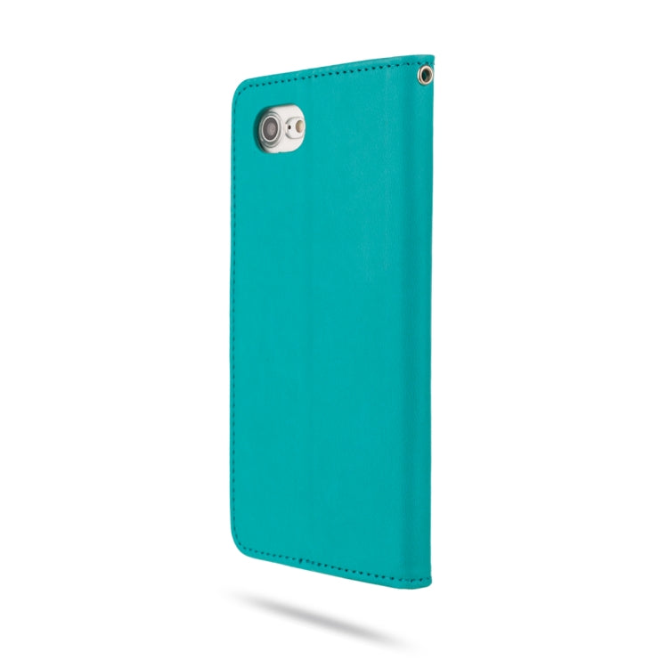 For iPhone SE 2020 & 8 & 7 & 6 ROAR Shockproof PU + TPU Horizontal Flip Leather Case with Holder & Card Slots
