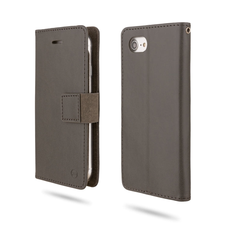 For iPhone SE 2020 & 8 & 7 & 6 ROAR Shockproof PU + TPU Horizontal Flip Leather Case with Holder & Card Slots