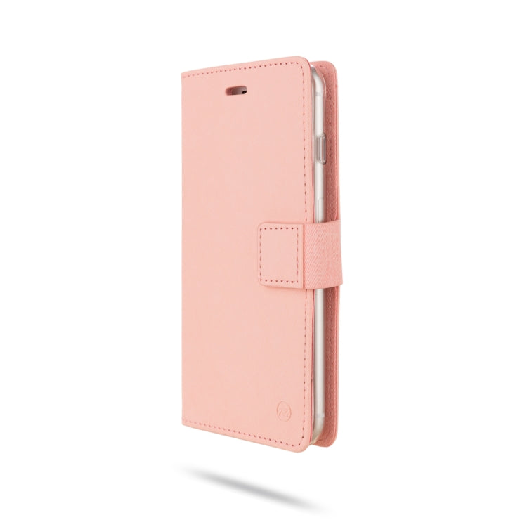 For iPhone 8 Plus & 7 Plus & 6 Plus ROAR Shockproof PU + TPU Horizontal Flip Leather Case with Holder & Card Slots