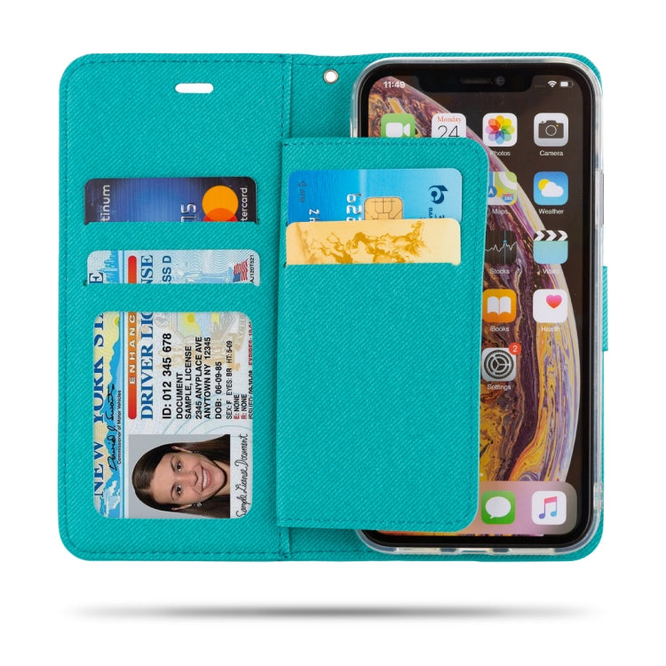 For iPhone XR ROAR Shockproof PU + TPU Horizontal Flip Leather Case with Holder & Card Slots