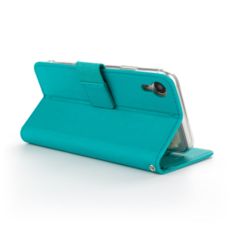 For iPhone XR ROAR Shockproof PU + TPU Horizontal Flip Leather Case with Holder & Card Slots