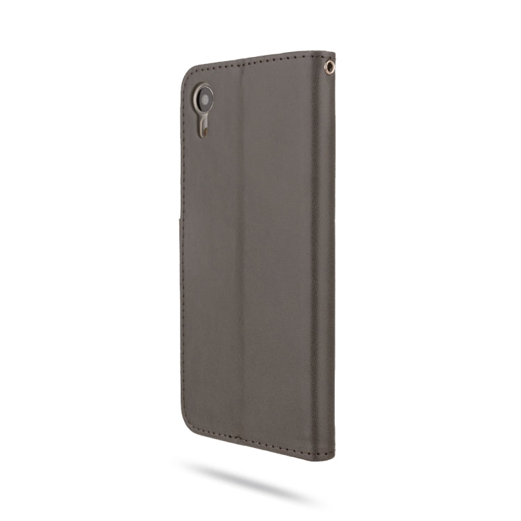 For iPhone XR ROAR Shockproof PU + TPU Horizontal Flip Leather Case with Holder & Card Slots