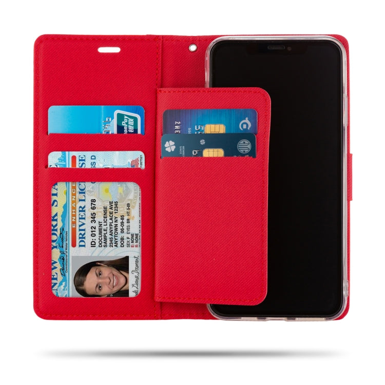 For iPhone XS Max ROAR Shockproof PU + TPU Horizontal Flip Leather Case with Holder & Card Slots