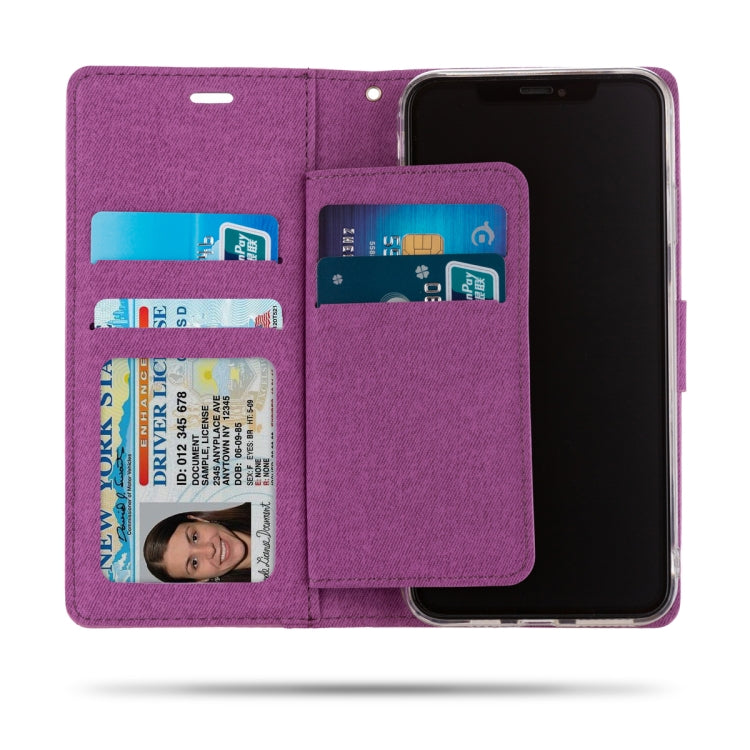 For iPhone XS Max ROAR Shockproof PU + TPU Horizontal Flip Leather Case with Holder & Card Slots