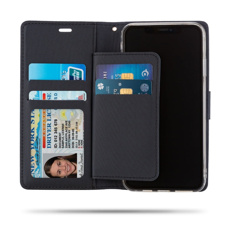 For iPhone XS Max ROAR Shockproof PU + TPU Horizontal Flip Leather Case with Holder & Card Slots