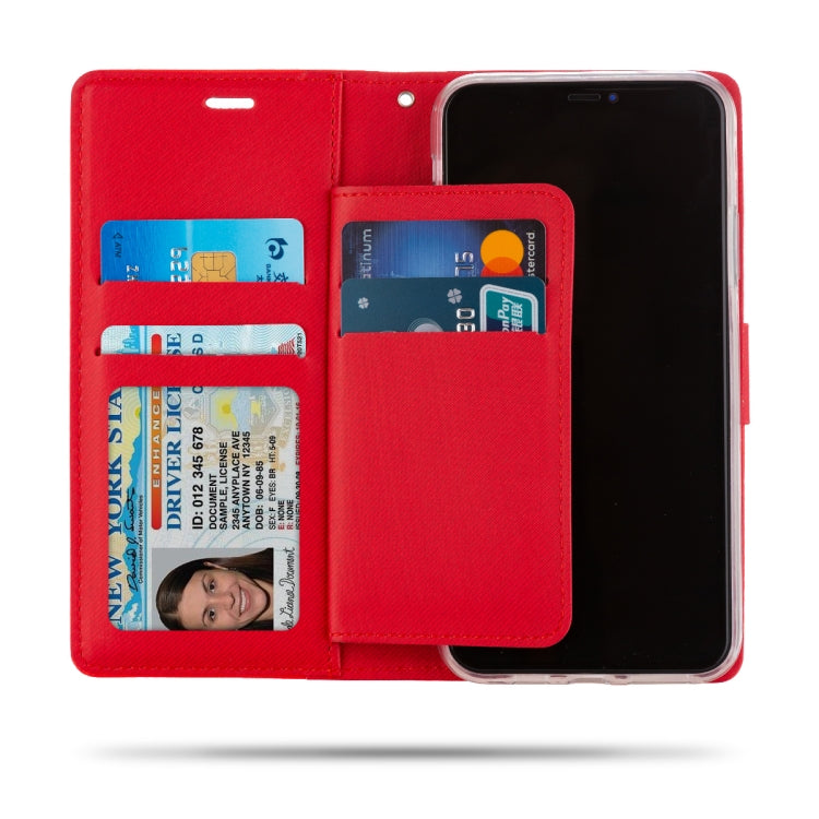 For iPhone 11 Pro ROAR Shockproof PU + TPU Horizontal Flip Leather Case with Holder & Card Slots