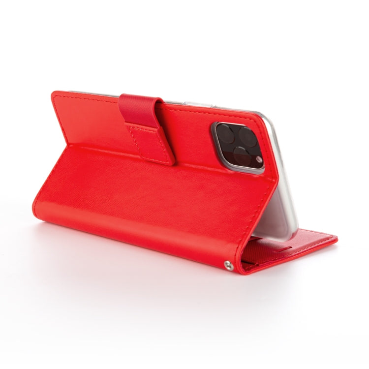 For iPhone 11 Pro ROAR Shockproof PU + TPU Horizontal Flip Leather Case with Holder & Card Slots