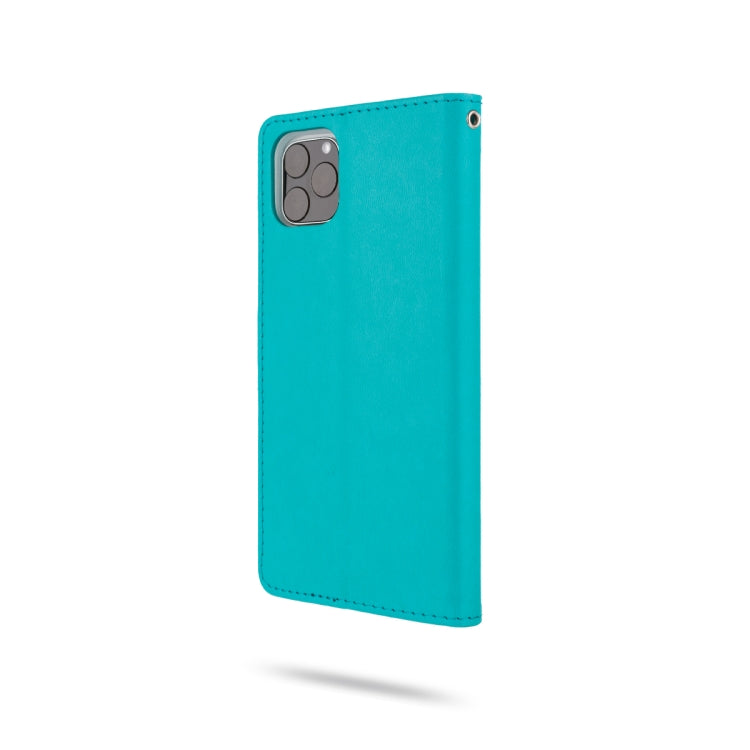 For iPhone 11 Pro ROAR Shockproof PU + TPU Horizontal Flip Leather Case with Holder & Card Slots