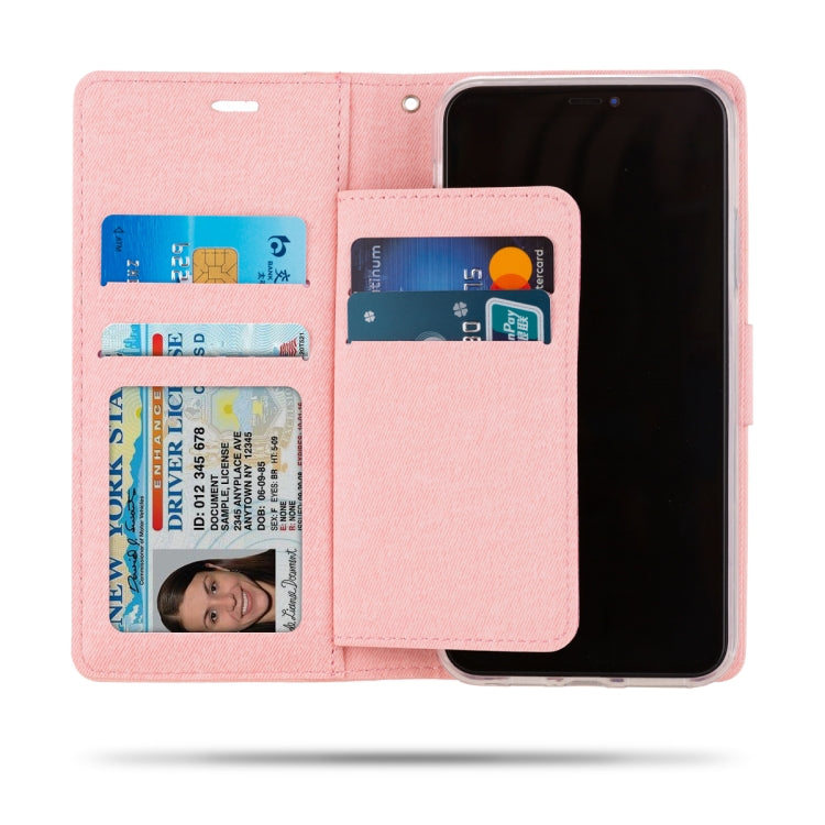 For iPhone 11 ROAR Shockproof PU + TPU Horizontal Flip Leather Case with Holder & Card Slots