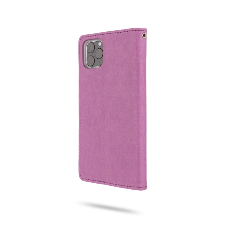 For iPhone 11 ROAR Shockproof PU + TPU Horizontal Flip Leather Case with Holder & Card Slots