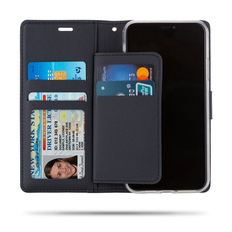 For iPhone 11 ROAR Shockproof PU + TPU Horizontal Flip Leather Case with Holder & Card Slots