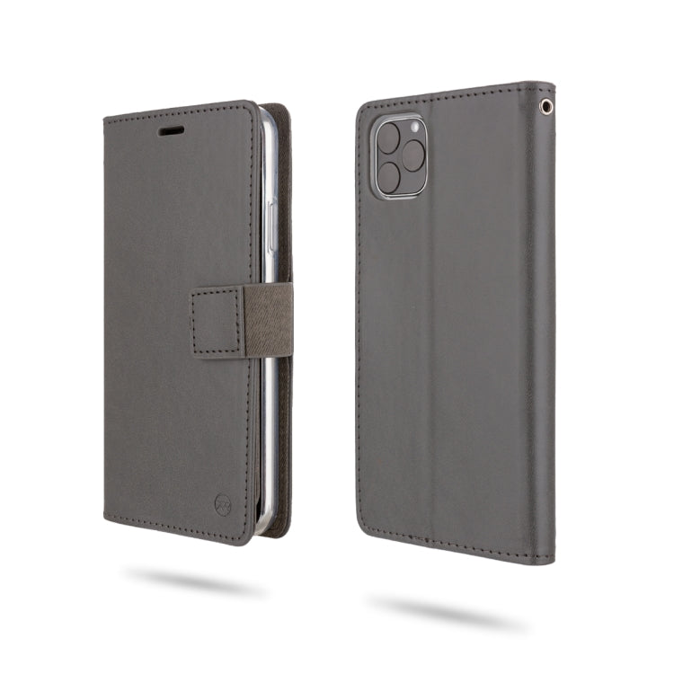 For iPhone 11 Pro Max ROAR Shockproof PU + TPU Horizontal Flip Leather Case with Holder & Card Slots