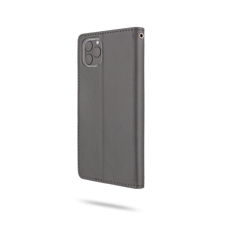For iPhone 11 Pro Max ROAR Shockproof PU + TPU Horizontal Flip Leather Case with Holder & Card Slots