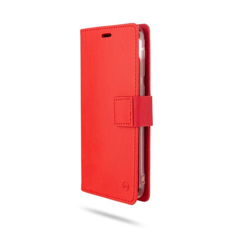 For Galaxy A10 ROAR Shockproof PU + TPU Horizontal Flip Leather Case with Holder & Card Slots