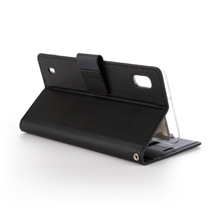 For Galaxy A10 ROAR Shockproof PU + TPU Horizontal Flip Leather Case with Holder & Card Slots