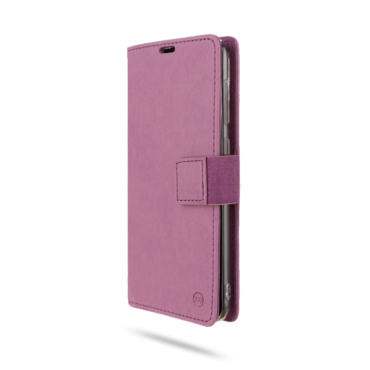 For Galaxy A20 ROAR Shockproof PU + TPU Horizontal Flip Leather Case with Holder & Card Slots