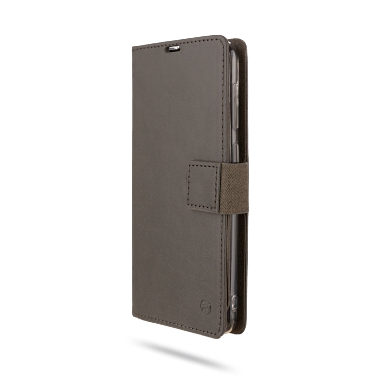 For Galaxy A20 ROAR Shockproof PU + TPU Horizontal Flip Leather Case with Holder & Card Slots