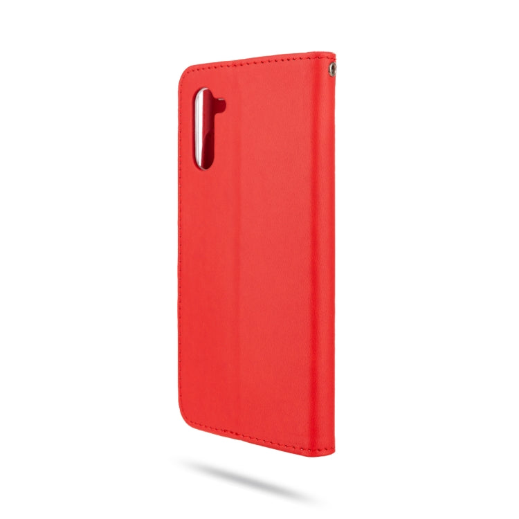 For Galaxy Note 10 ROAR Shockproof PU + TPU Horizontal Flip Leather Case with Holder & Card Slots