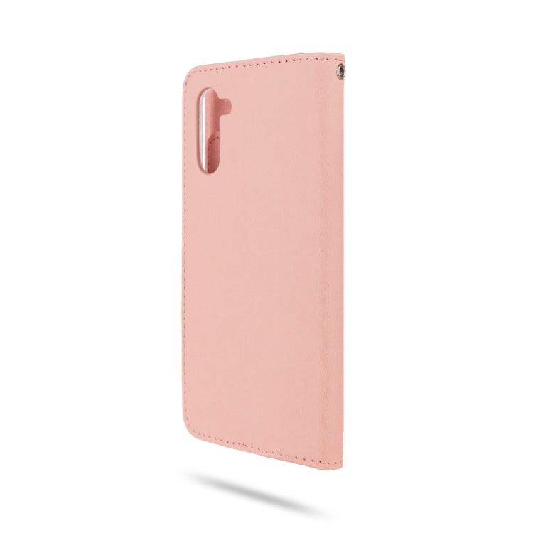 For Galaxy Note 10 ROAR Shockproof PU + TPU Horizontal Flip Leather Case with Holder & Card Slots