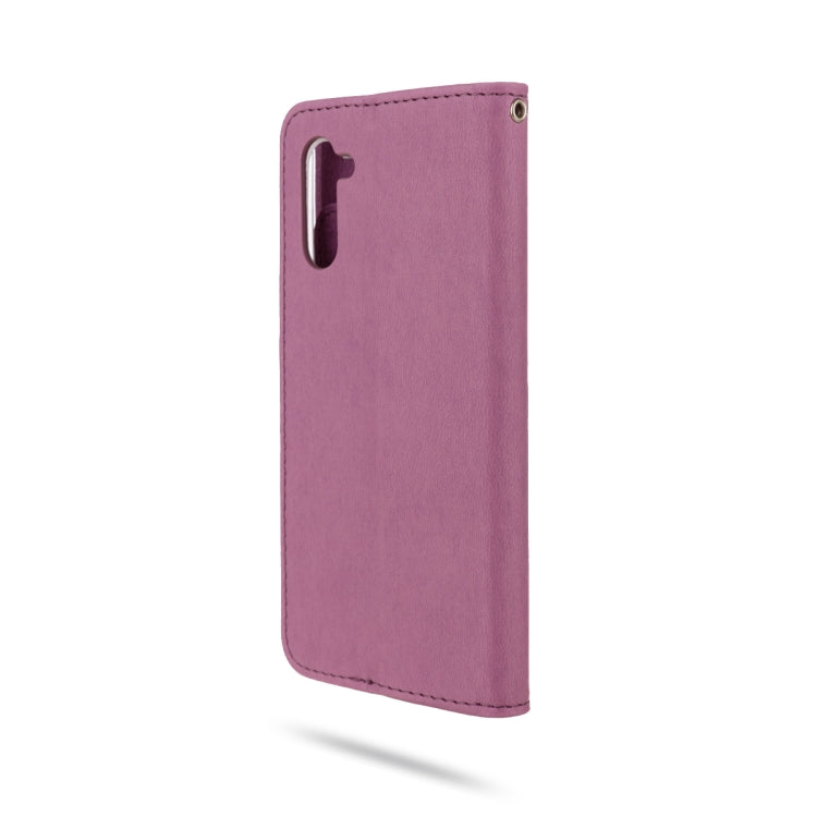 For Galaxy Note 10 ROAR Shockproof PU + TPU Horizontal Flip Leather Case with Holder & Card Slots