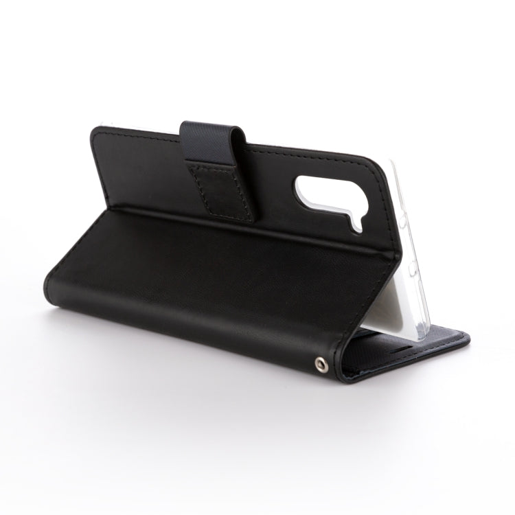 For Galaxy Note 10 ROAR Shockproof PU + TPU Horizontal Flip Leather Case with Holder & Card Slots