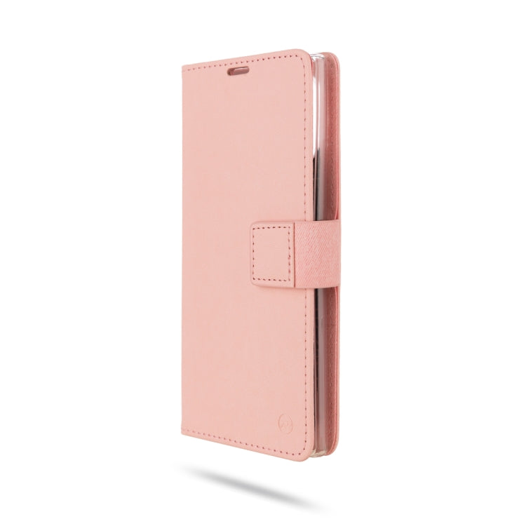 For Galaxy Note 10+ ROAR Shockproof PU + TPU Horizontal Flip Leather Case with Holder & Card Slots