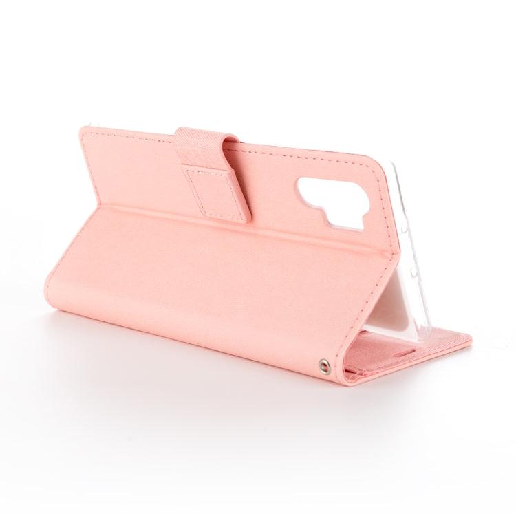 For Galaxy Note 10+ ROAR Shockproof PU + TPU Horizontal Flip Leather Case with Holder & Card Slots