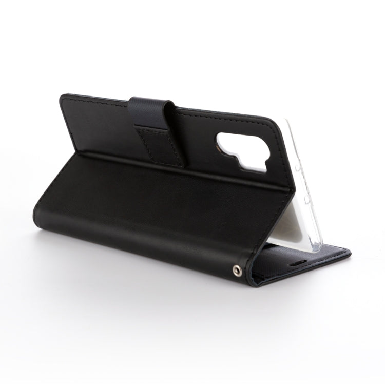 For Galaxy Note 10+ ROAR Shockproof PU + TPU Horizontal Flip Leather Case with Holder & Card Slots