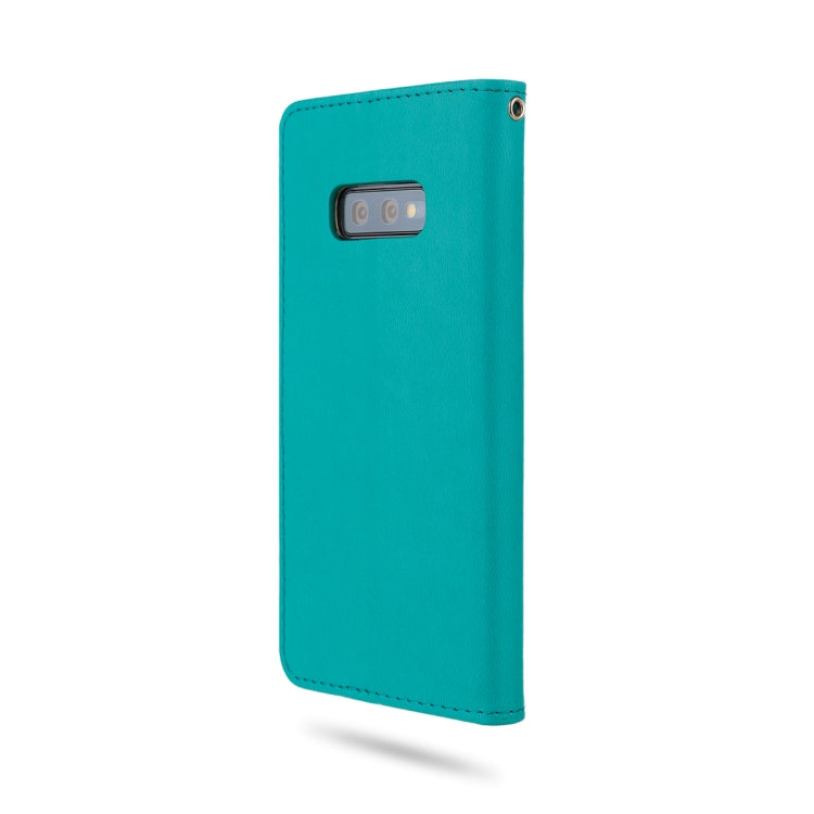 For Galaxy S10e ROAR Shockproof PU + TPU Horizontal Flip Leather Case with Holder & Card Slots